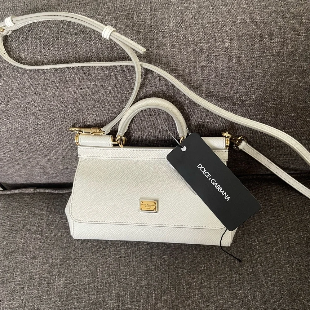 Dolce & gabbana small Sicily leather top handle bag - Picture 3 of 17